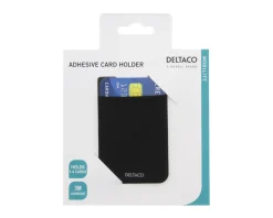 Adhesive Card Holder - Black