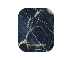 Airpods Case Black Galaxy Marble