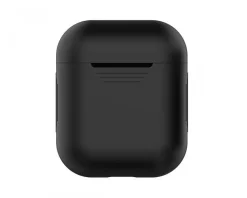 AirPods Protective Silicone Case Black