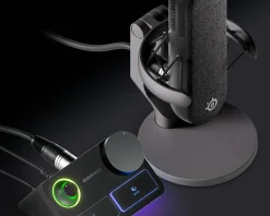 Alias Pro - Black XLR Microphone & Stream Mixer