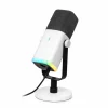 AMPLIGAME AM8 RGB USB/XLR Microphone - Dynamic Mic - White