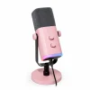AMPLIGAME AM8 RGB USB/XLR Microphone - Dynamic Mic - Pink