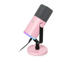 AMPLIGAME AM8 RGB USB/XLR Microphone - Dynamic Mic - Pink