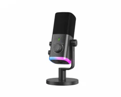 AmpliGame AM9 USB/XLR Microphone - Black