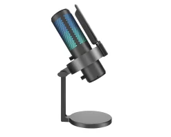 AMPLIGAME A9 USB Gaming Microphone RGB - Black