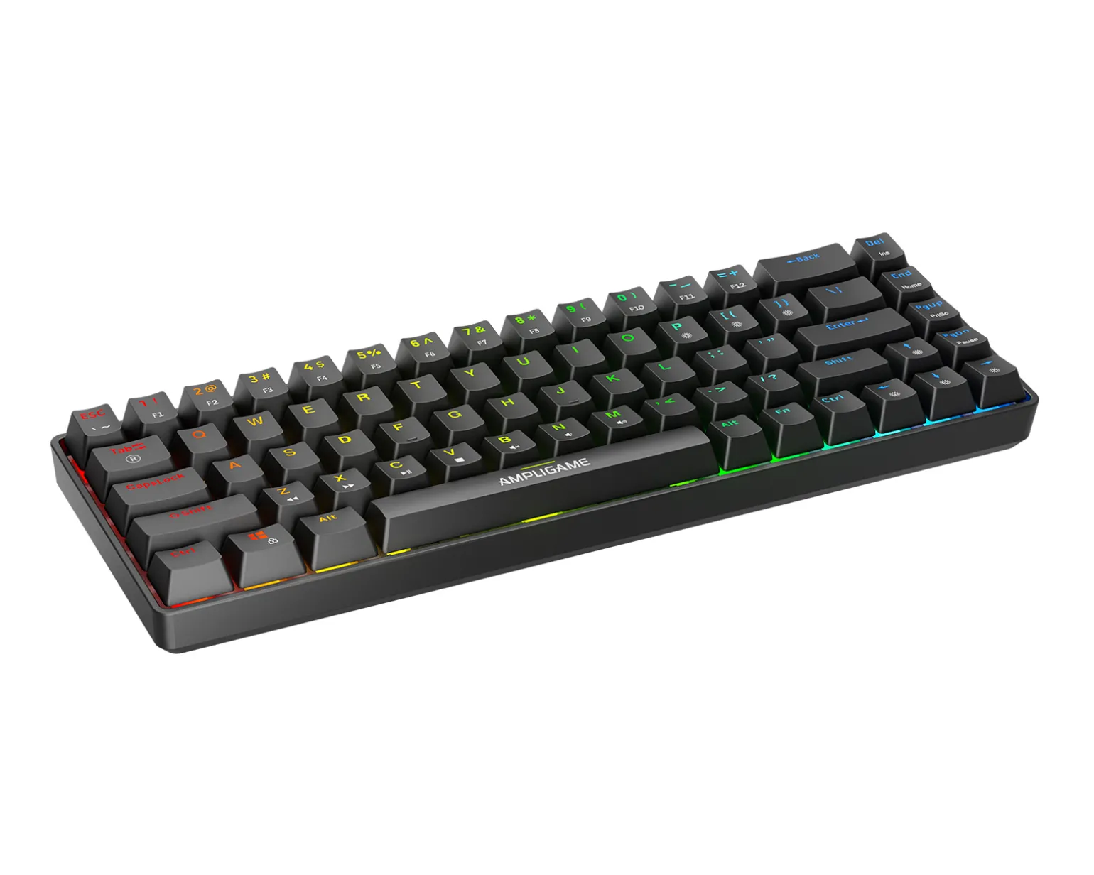 AmpliGame GK1 ANSI Keyboard - Black