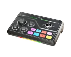 AmpliGame SC8 Audio Mixer - Black