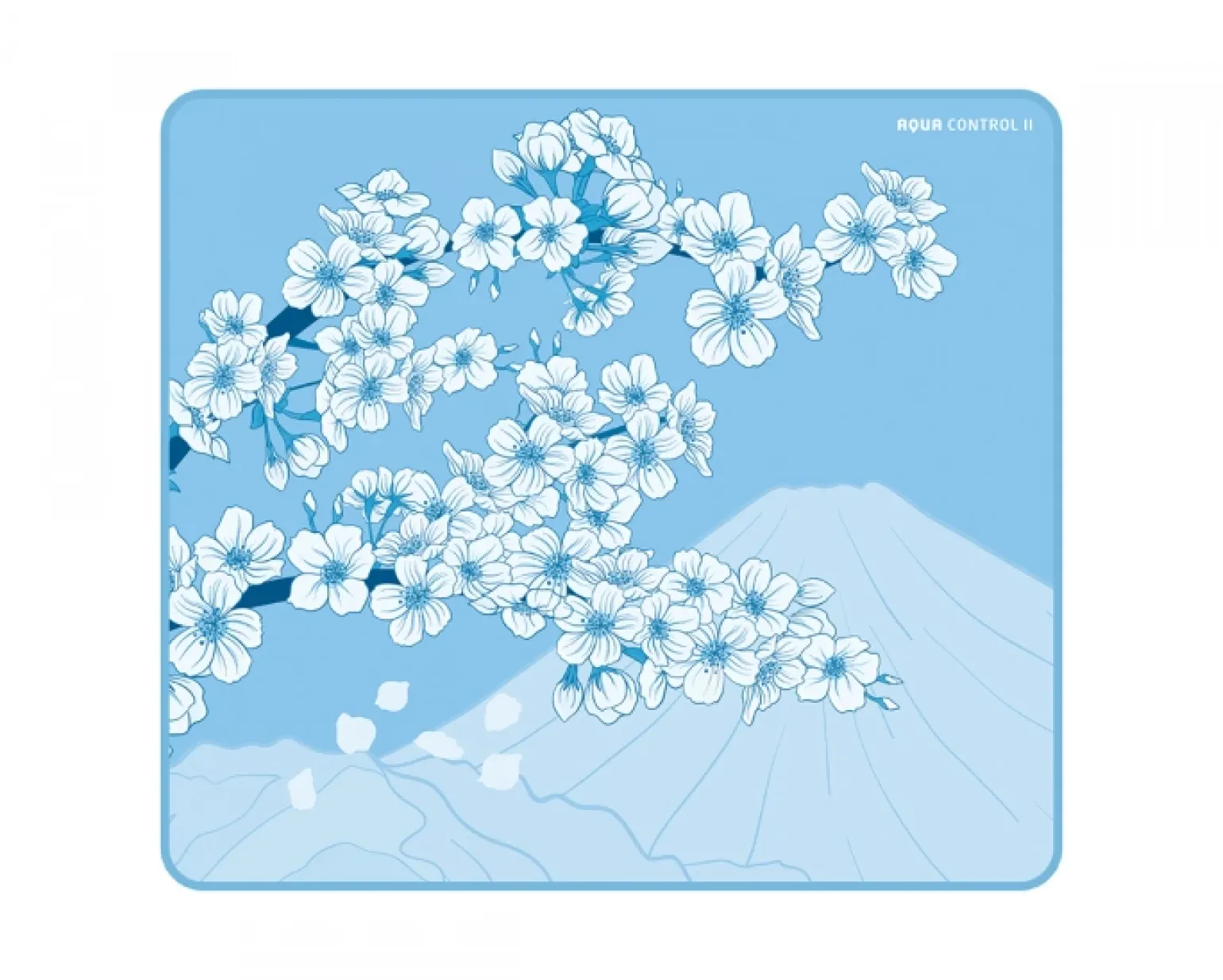 Aqua Control II Mousepad - Sakura Blue - XL