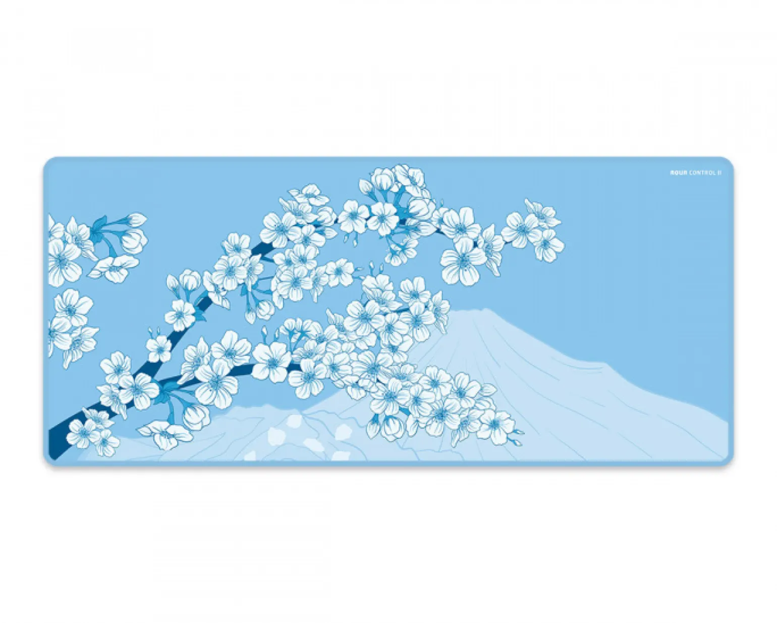 Aqua Control II Mousepad - Sakura Blue - XXL