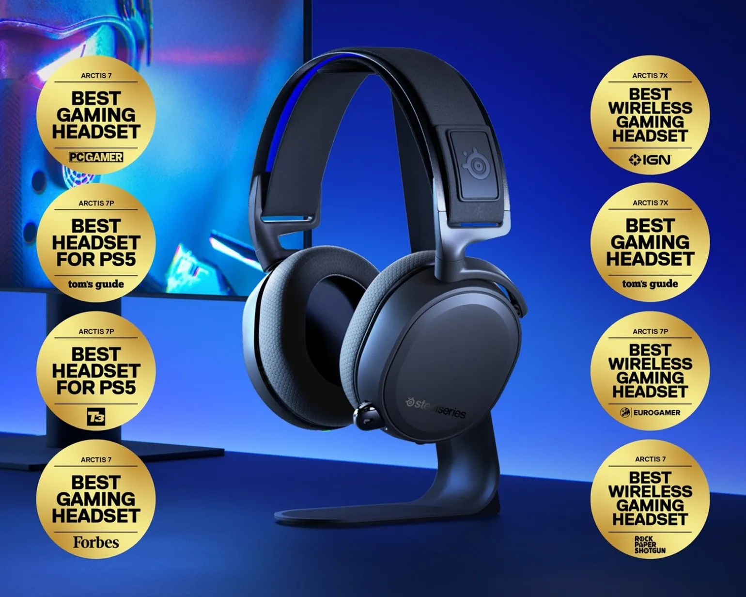 Arctis 7+ Wireless Gaming Headset - Black