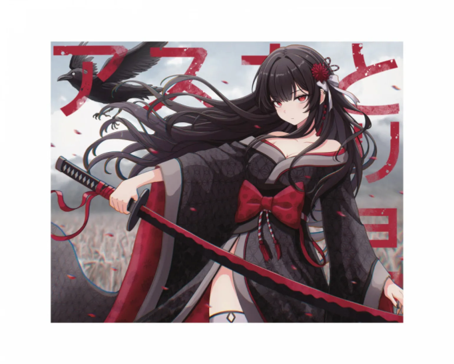 Asuka Sonar Kimono Glass Mousepad - Limited Edition