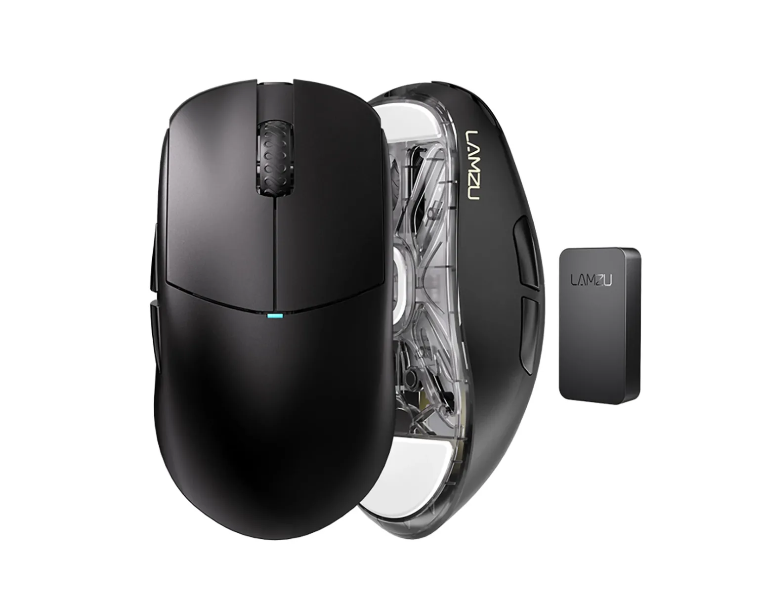 Atlantis Mini 4K Wireless Superlight Gaming Mouse - Charcoal Black