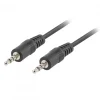 Audio Cable 3.5mm 3Pin Male/Male1.2m Black