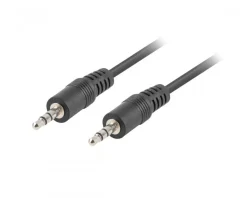 Audio Cable 3.5mm 3Pin Male/Male2m Black
