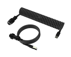 Aviator Coiled Cable USB-C - Black