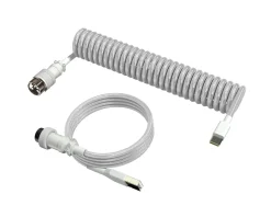 Aviator Coiled Cable USB-C - White