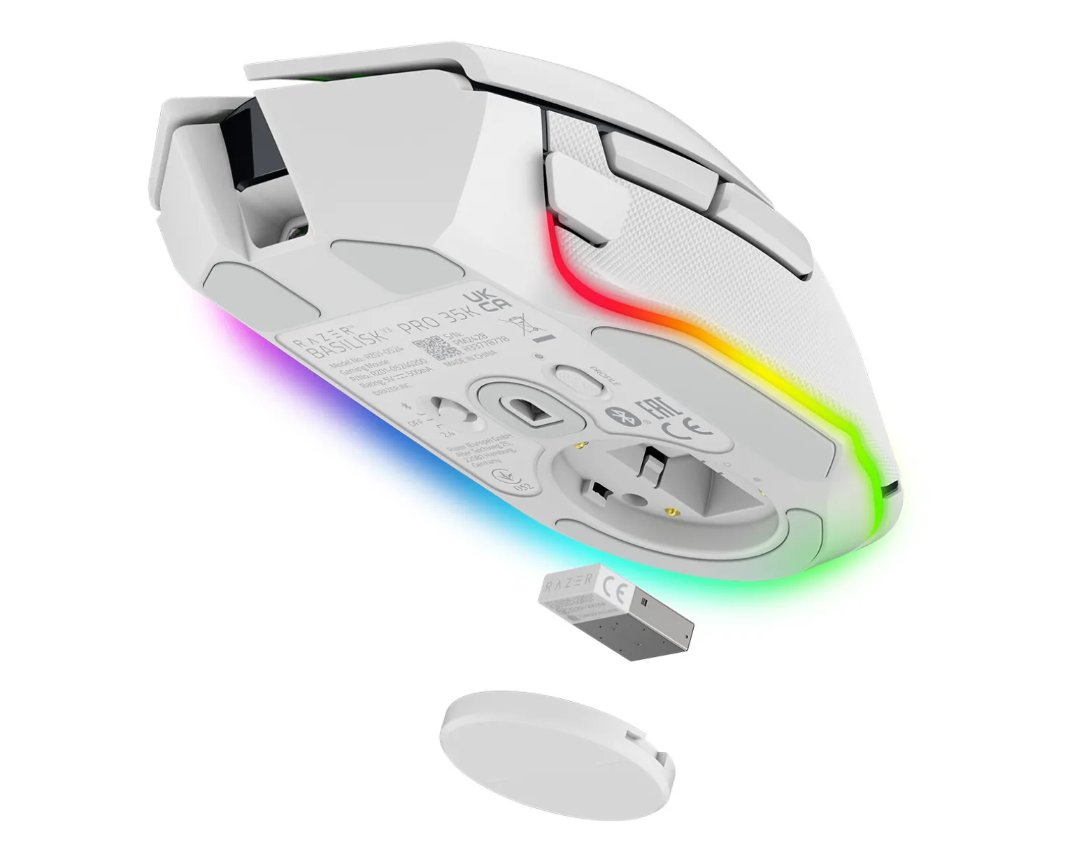 Basilisk V3 Pro 35K - White