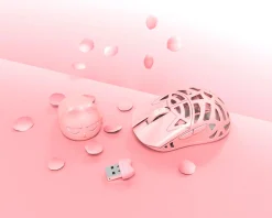 Beast Miao - Wireless Gaming Mouse - Pink [Omron Opticals]
