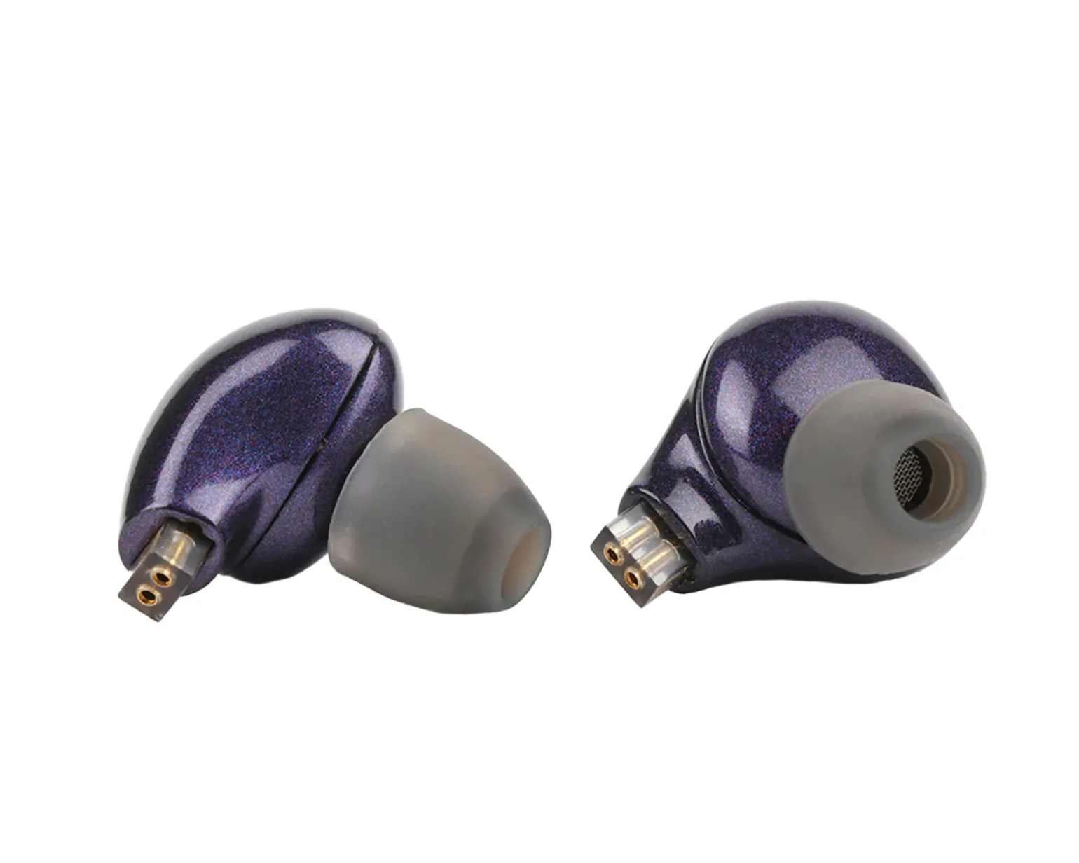 BL03 IEM Headphones with 3.5mm Microphone - Purple