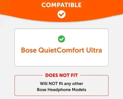 Bose QC Ultra Ear Cushions - Black