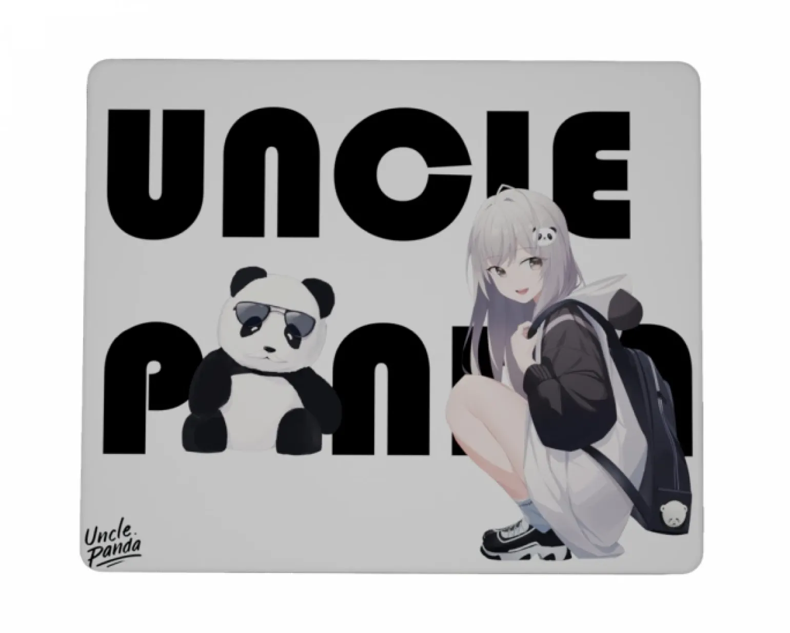 Candy Girl Gaming Mousepad - White