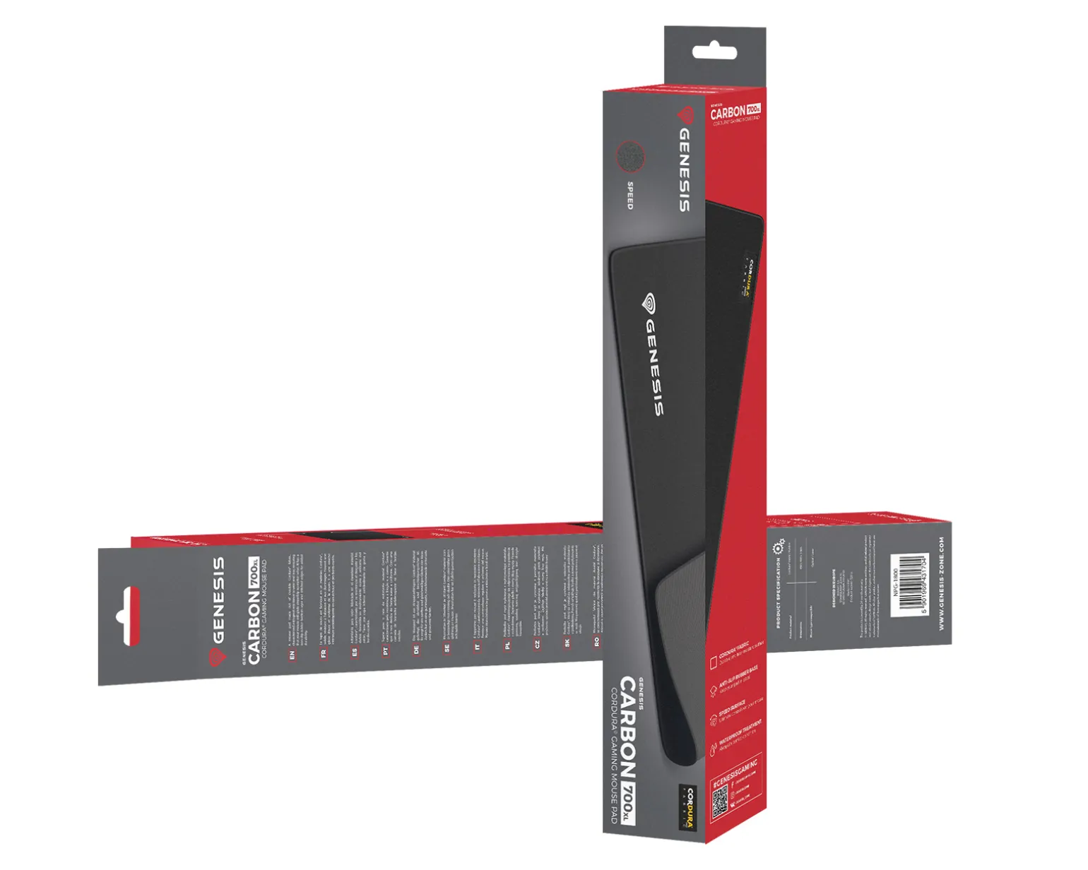 Carbon 700 Cordura XL Mousepad