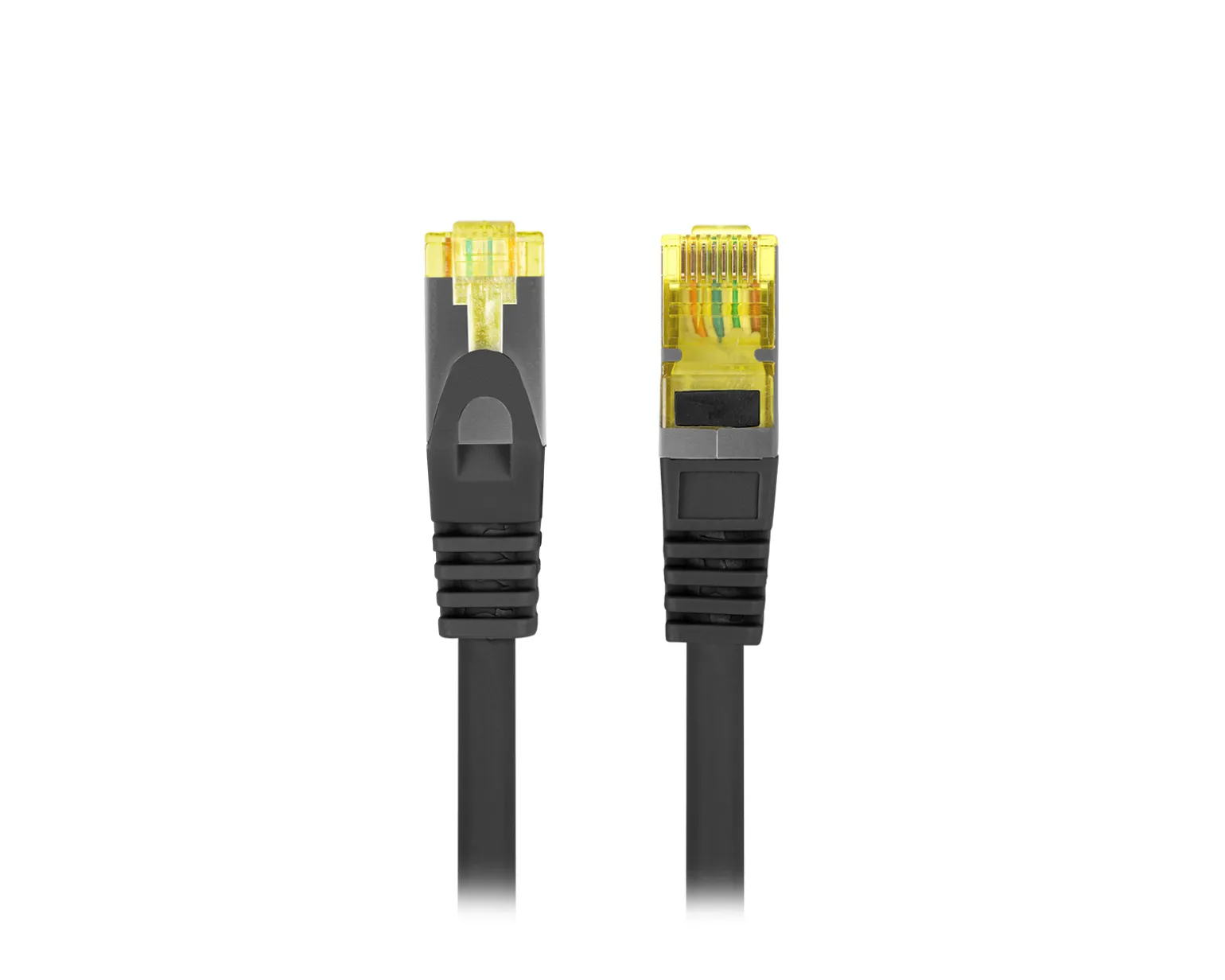 CAT.6A S/FTP LSZH CU - Ethernet cable - Black - 2 Meter