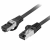 CAT 8.1 Ethernet cable S/FTP LSZH - Black - 1,5m