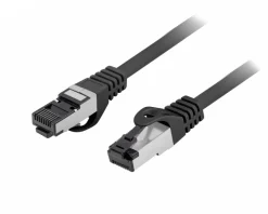 CAT 8.1 Ethernet cable S/FTP LSZH - Black - 0,5m
