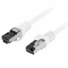CAT 8.1 Ethernet cable S/FTP LSZH - White - 0,25m