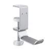 Clamp-On Universal Headphone Holder - Silver
