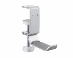 Clamp-On Universal Headphone Holder - Silver