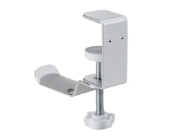 Clamp-On Universal Headphone Holder - Silver