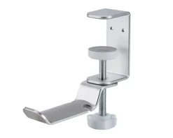 Clamp-On Universal Headphone Holder - Silver