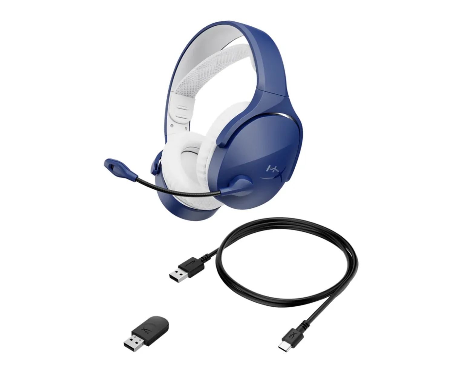 Cloud Jet Dual Wireless Gaming Headset - Light Blue