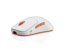 Cloud Wireless Gaming Mouse - White/Orange