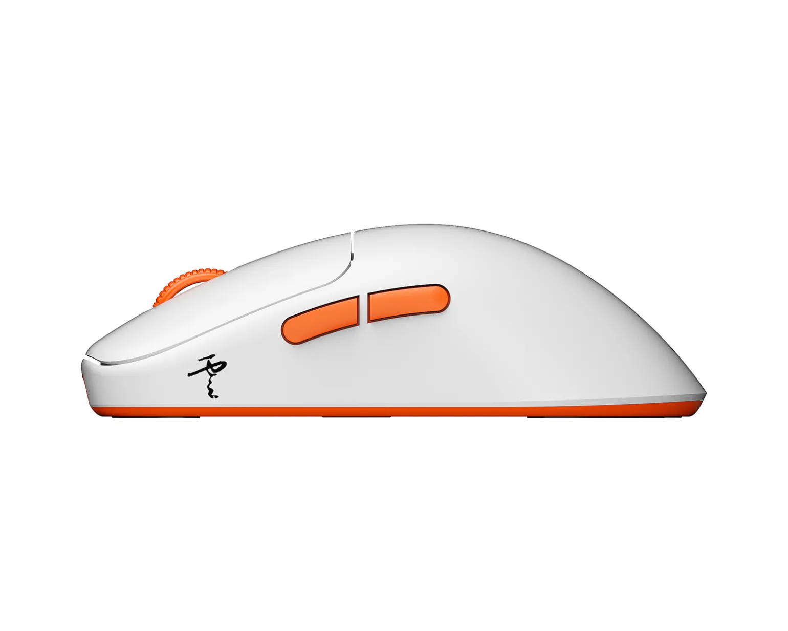 Cloud Wireless Gaming Mouse - White/Orange