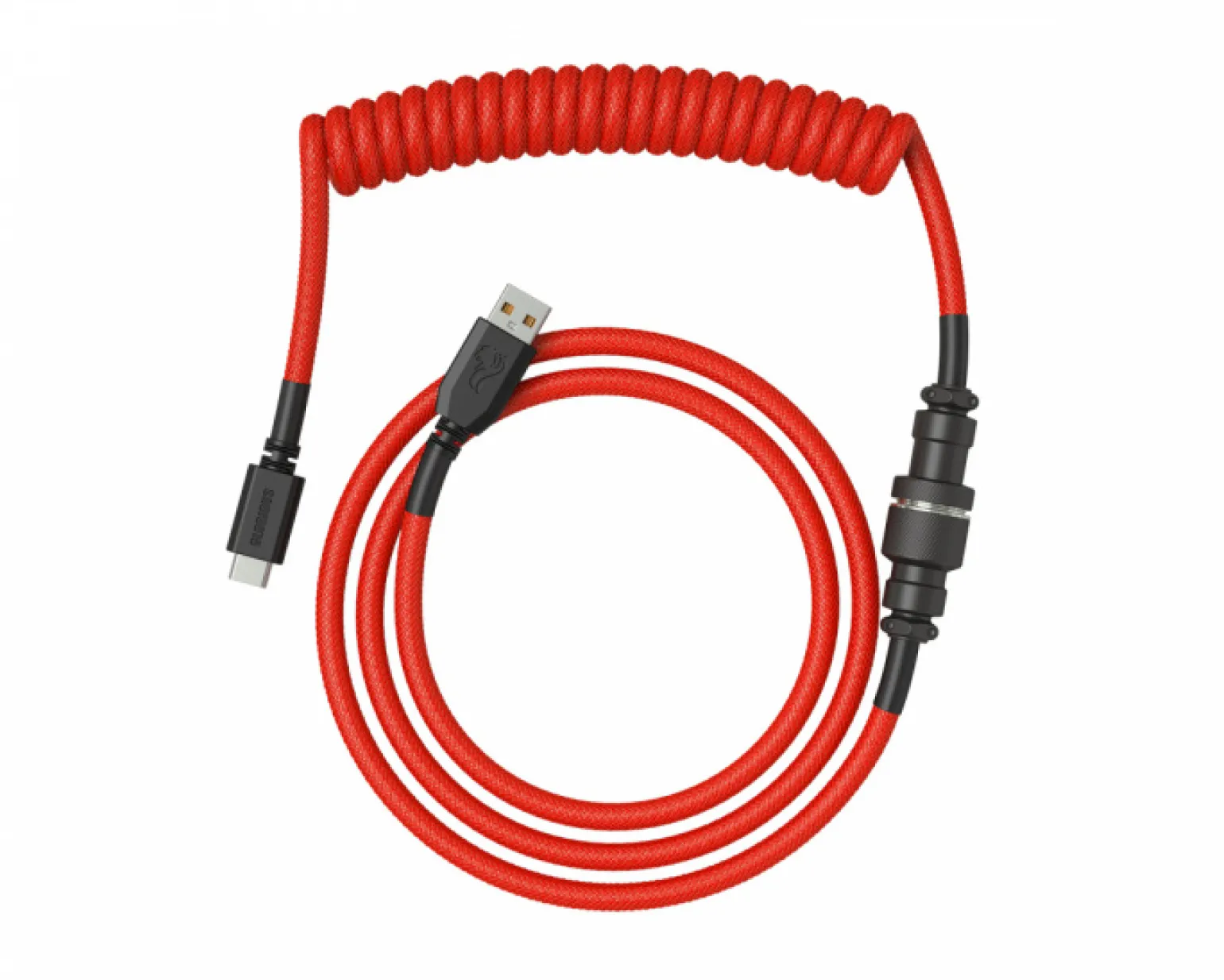 Coil Cable - Crimson Red