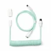 Custom Coiled Aviator Cable USB-C - Mint