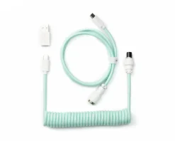 Custom Coiled Aviator Cable USB-C - Mint