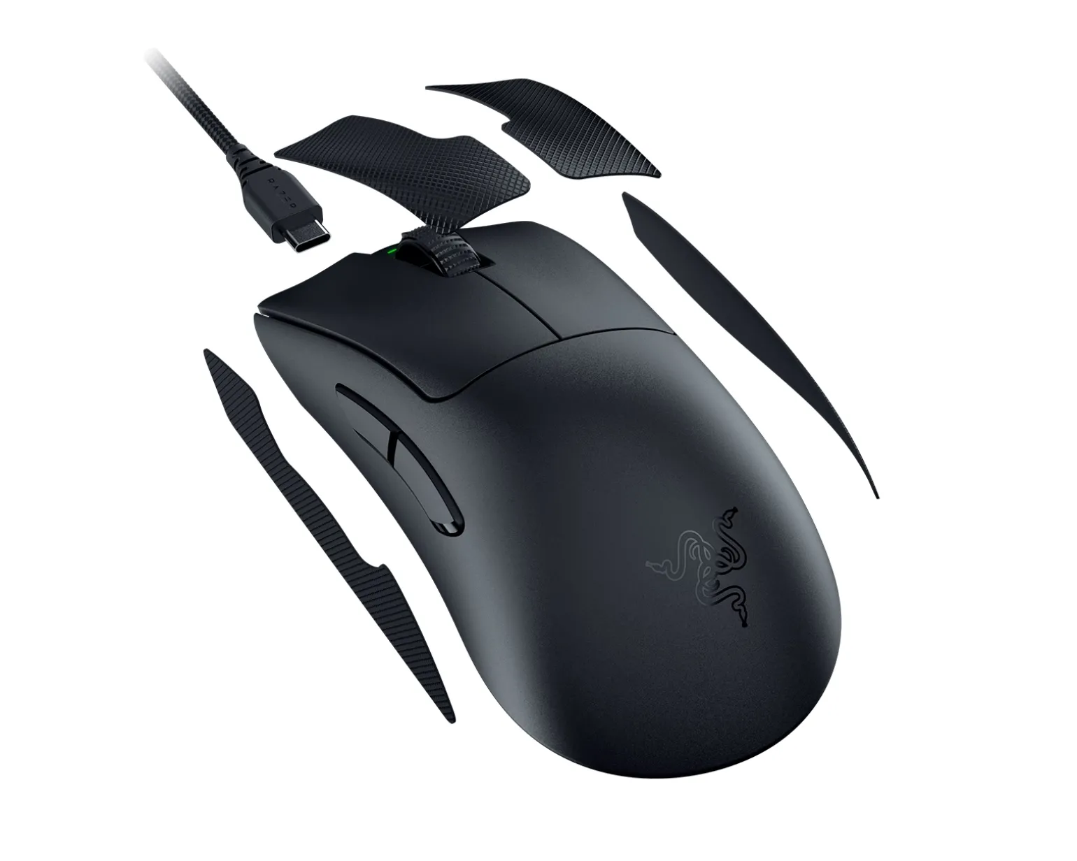 DeathAdder V3 Pro + HyperPolling Wireless Dongle - Black