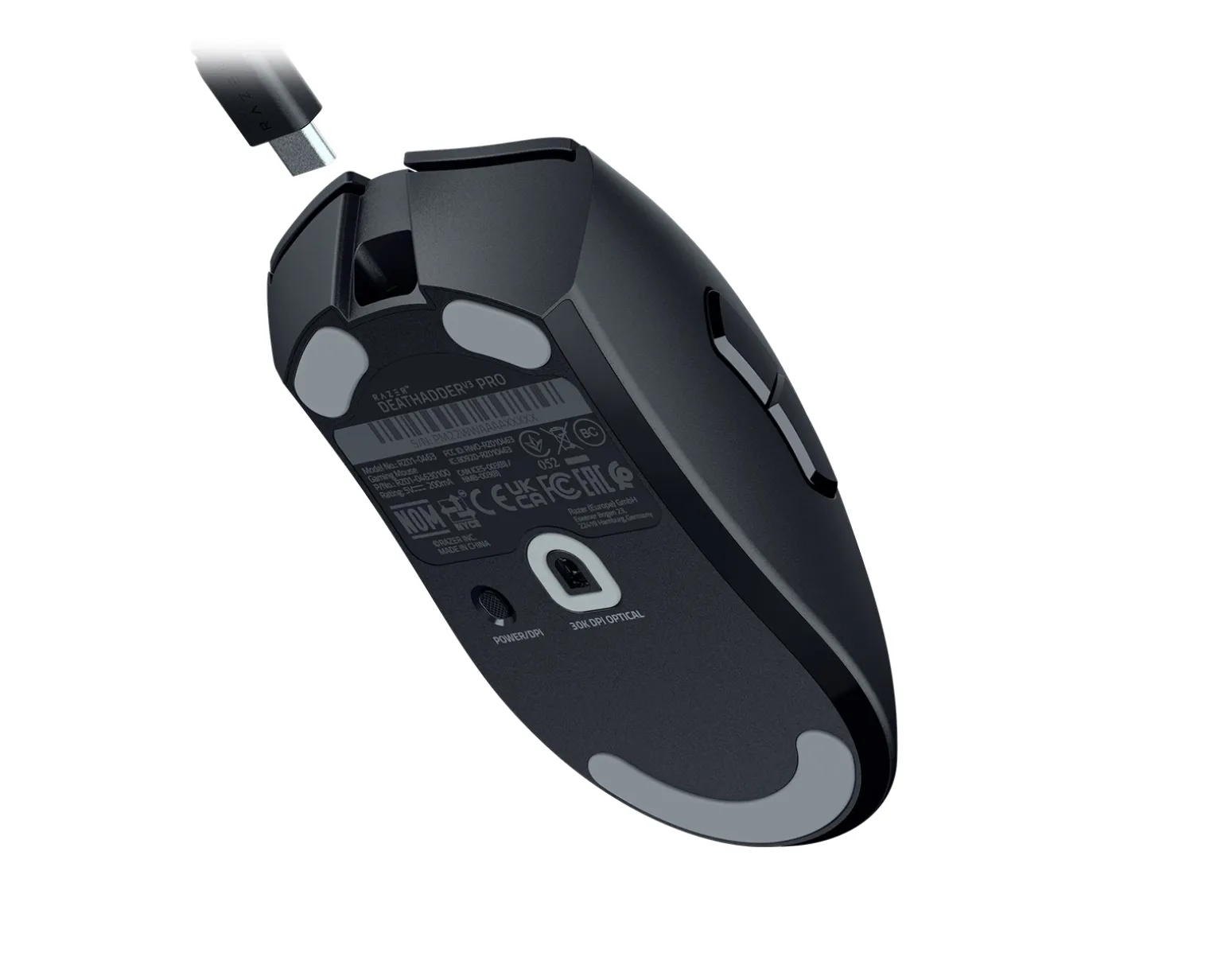 DeathAdder V3 Pro + HyperPolling Wireless Dongle - Black