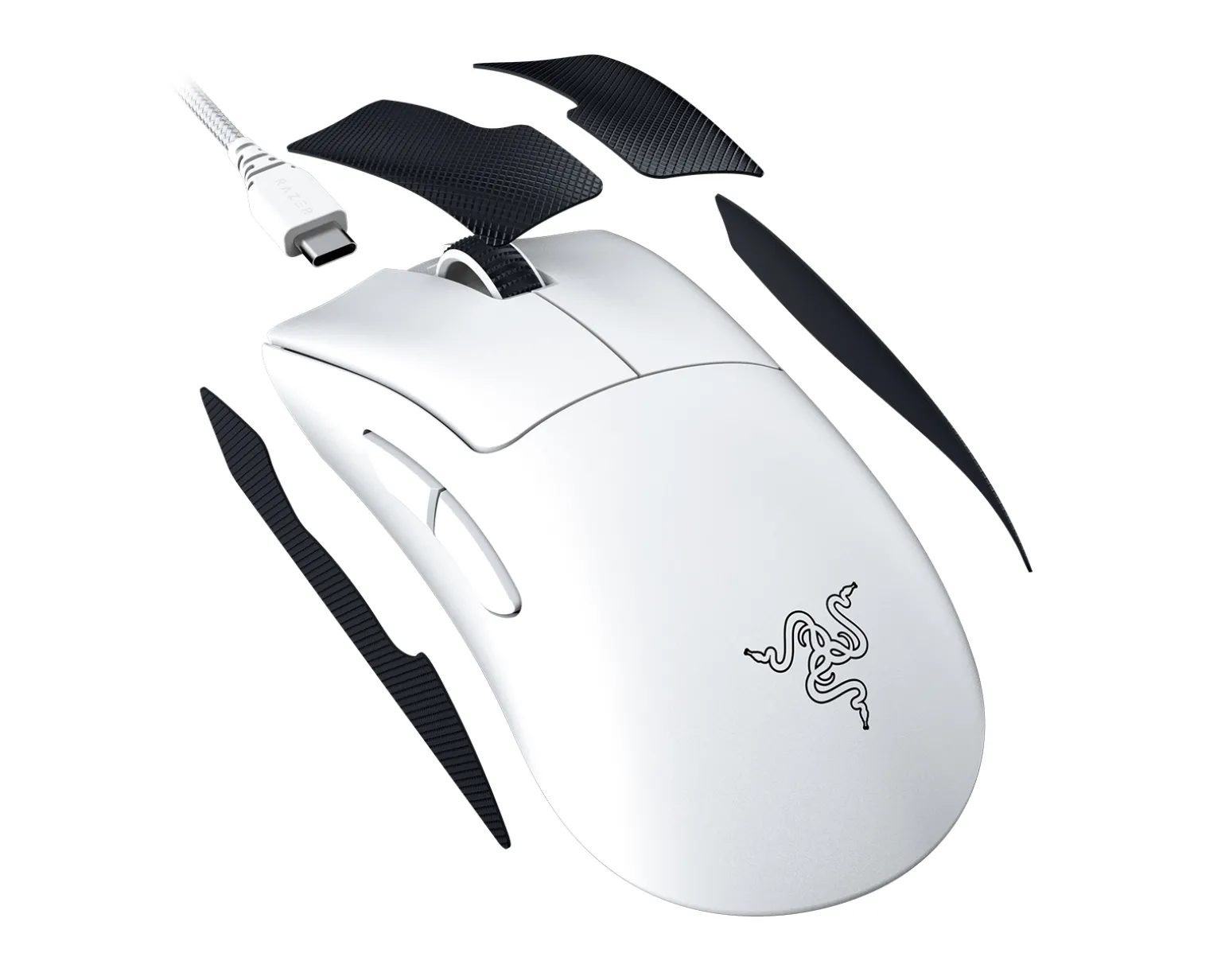 DeathAdder V3 Pro Lightweight Wireless Gaming Mouse - White
