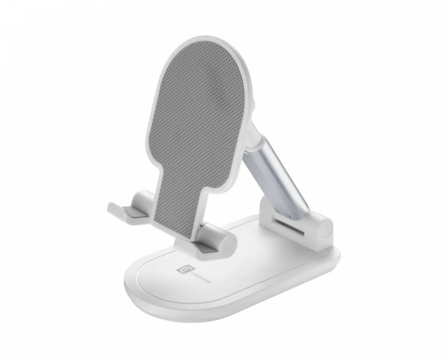 Desk Holder - Foldable Table Stand for Smartphones & Tablets - White