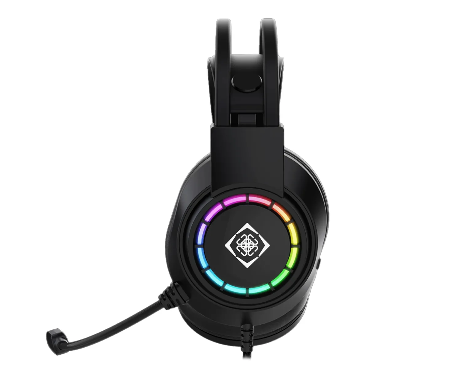 DH220 Wired RGB Gaming Headset - Black