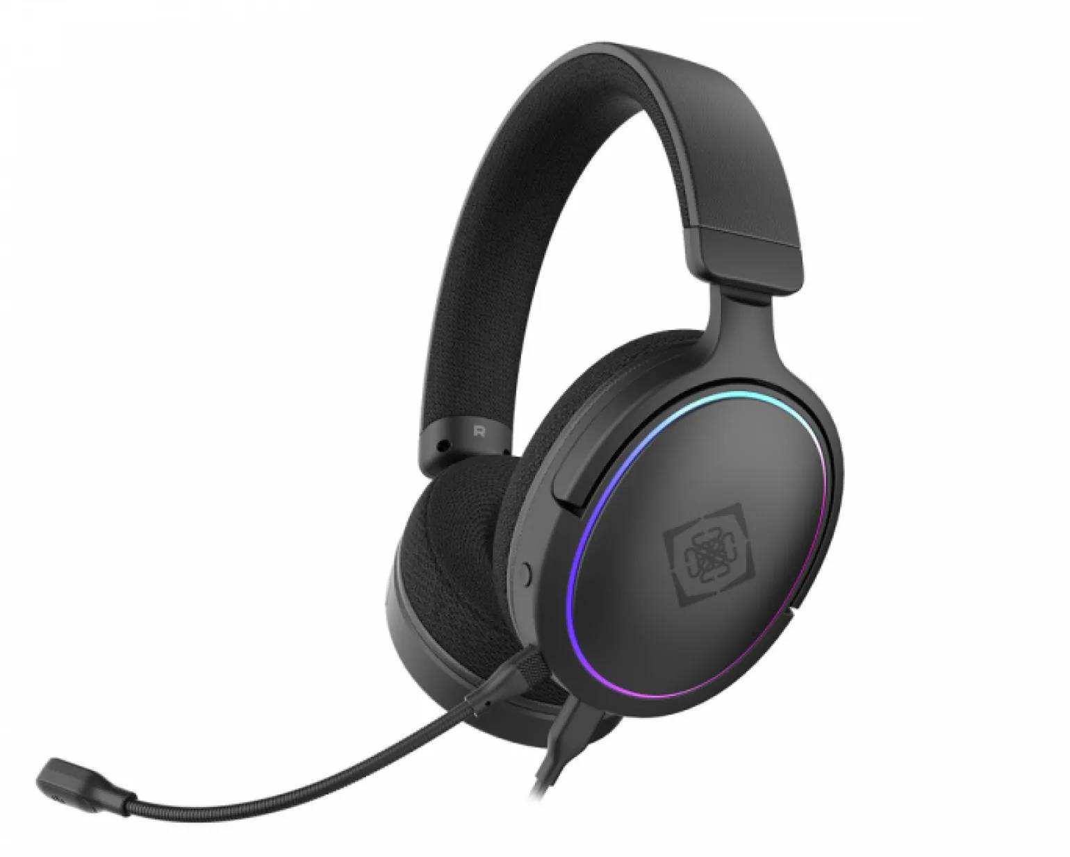 DH430 Wired RGB Gaming Headset - Black