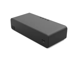 Digital Alarm Clock with Qi-charging Black
