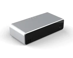 Digital Alarm Clock with Qi-charging Silver
