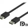 DisplayPort Cable 8K Black (1.5m)