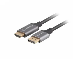 DisplayPort to HDMI Cable 4K Black - 1m
